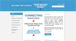 Desktop Screenshot of creative-campus.org.uk