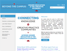 Tablet Screenshot of creative-campus.org.uk